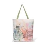 The Purple Tree Canvas Tote Bag for Women - 1 Pc, Women Tote, Printed Canvas Tote Bag, Printed Tote, Stylish Bags