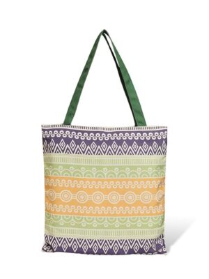 The Purple Tree Canvas Tote Bag for Women - Stylish Printed Tote (Pack of 1) TBAG00276