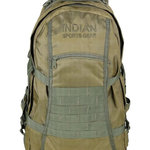 55 Liters Rucksack, Green Color Travel Backpack Daypack Bag for Camping Hiking Trekking Bag for Men & Women