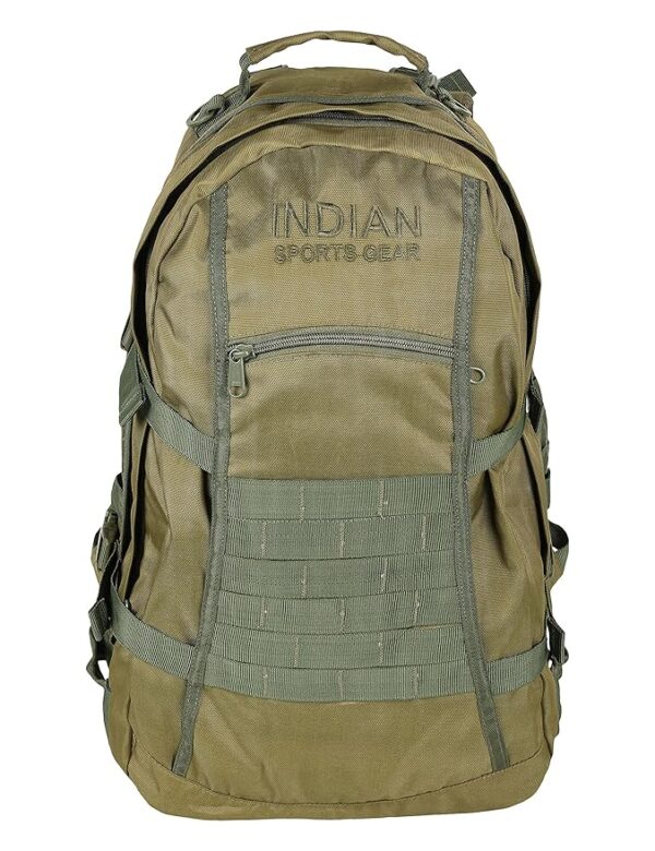 55 Liters Rucksack, Green Color Travel Backpack Daypack Bag for Camping Hiking Trekking Bag for Men & Women