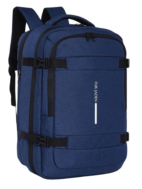 40L Weekender Travel Laptop Backpack with Anti Theft Pocket, Organizer, 15.6 Inch Padded Laptop Sleeve and Dual Handles