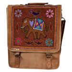 Handmade Leather Laptop Backpack/School Bag/College Backpack, Best for Gifting, Made by Awarded/Certified Indian Artisan