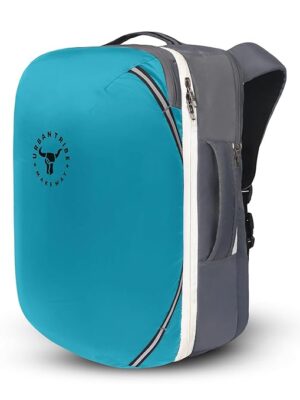 31L Travel Backpack for Men & Women | Laptop Bag 15.6 inch | Overnighter Backpack | Convertible-Blue