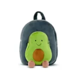 Kids Backpack Toddler Bag Plush Animal Cartoon Mini Travel Bag for Baby Girl Boy 1-5 Years (small, Avocado Blue, Avocado Blue)