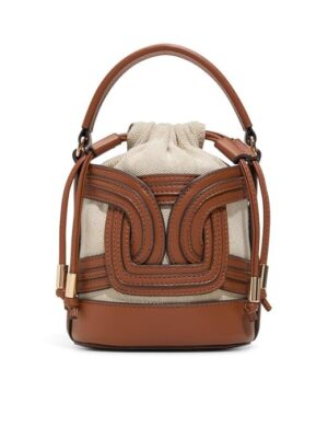 Brown Womens Bucket Bag