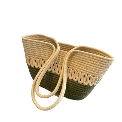 Attractive Hand Bag | large Tote Bag | Summer Bag | Bucket Bag | Basket Bag | Bamboo Tote | Beach Bags for Women | Boho Bag | Handbag | Jute Bag | Handmade Bag-Yellow and black