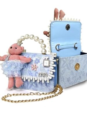 Purse for Baby Girls 1Pc Barbie Purse for Girls Magical Purse Unicorn Handbag Baby Purse Sling Bag for Girls Kids Hand Bag for Girls